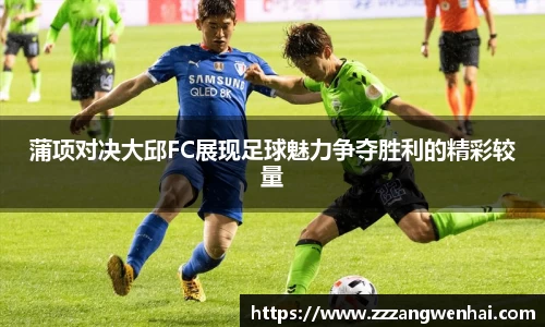 蒲项对决大邱FC展现足球魅力争夺胜利的精彩较量
